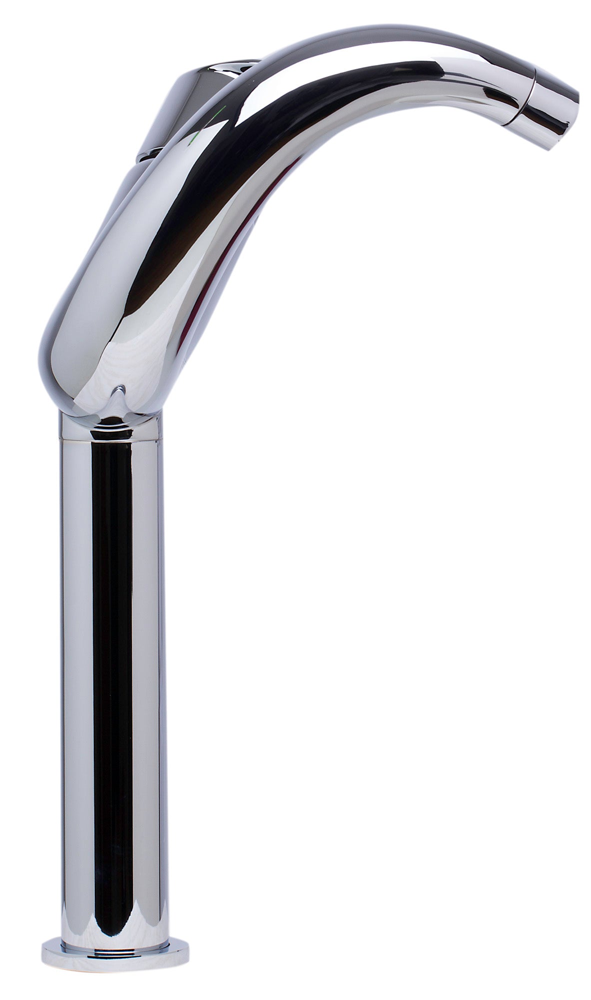 ALFI brand AB1570-PC Tall Wave Polished Chrome Single Lever Bathroom Faucet