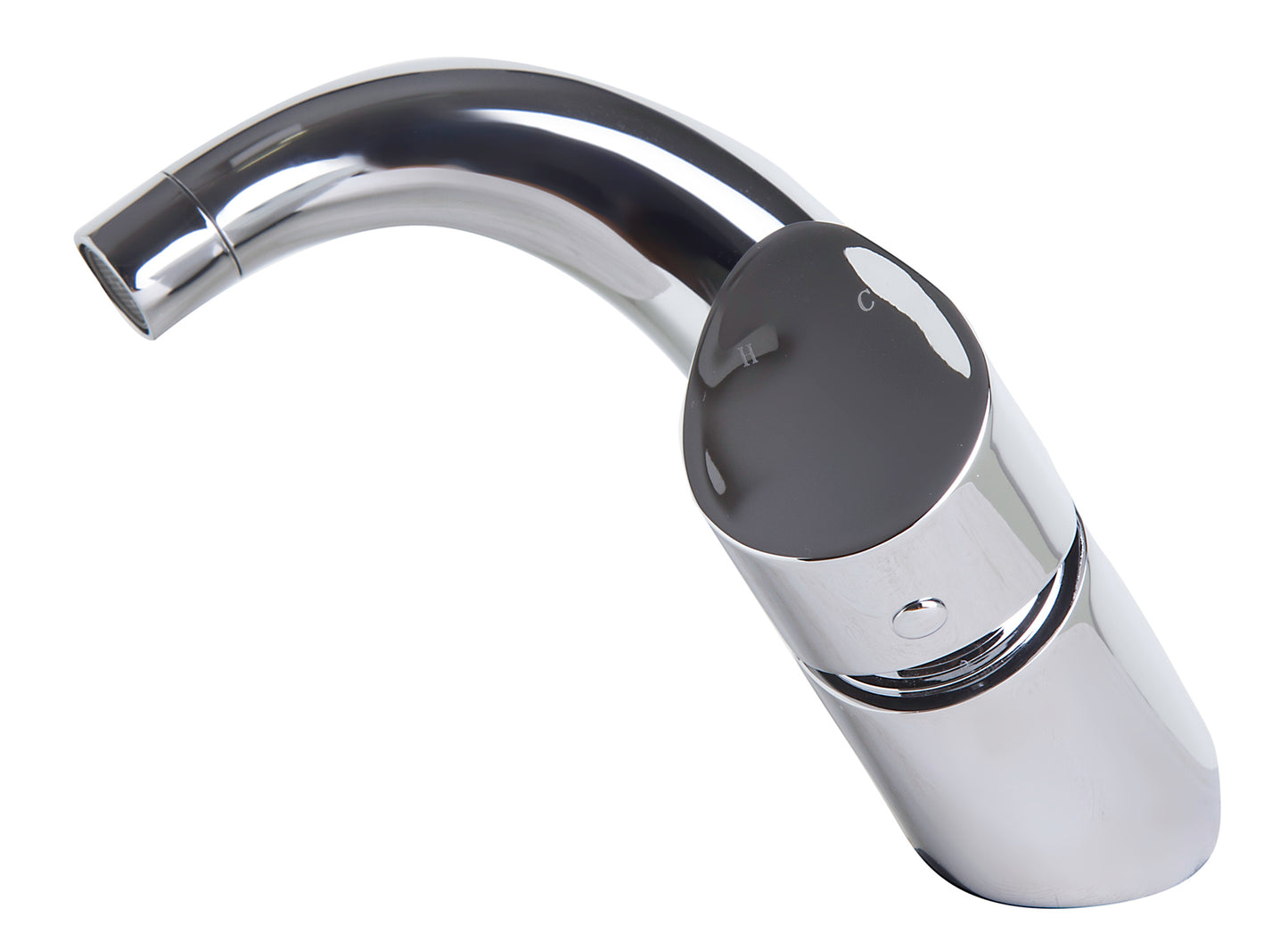 ALFI brand AB1572-PC Wave Polished Chrome Single Lever Bathroom Faucet