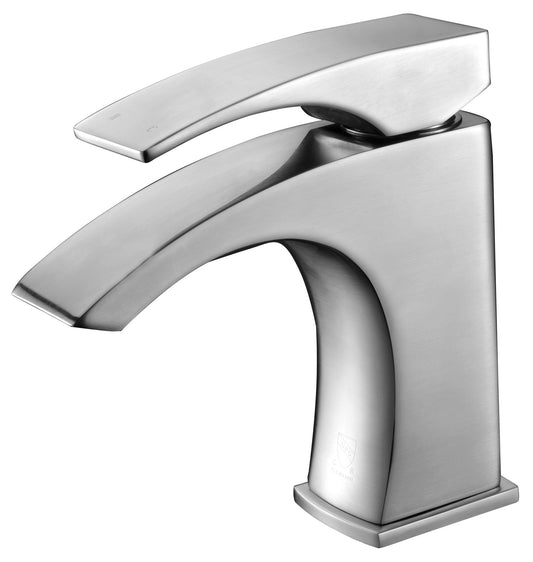 ALFI brand AB1586-BN Brushed Nickel Single Lever Bathroom Faucet