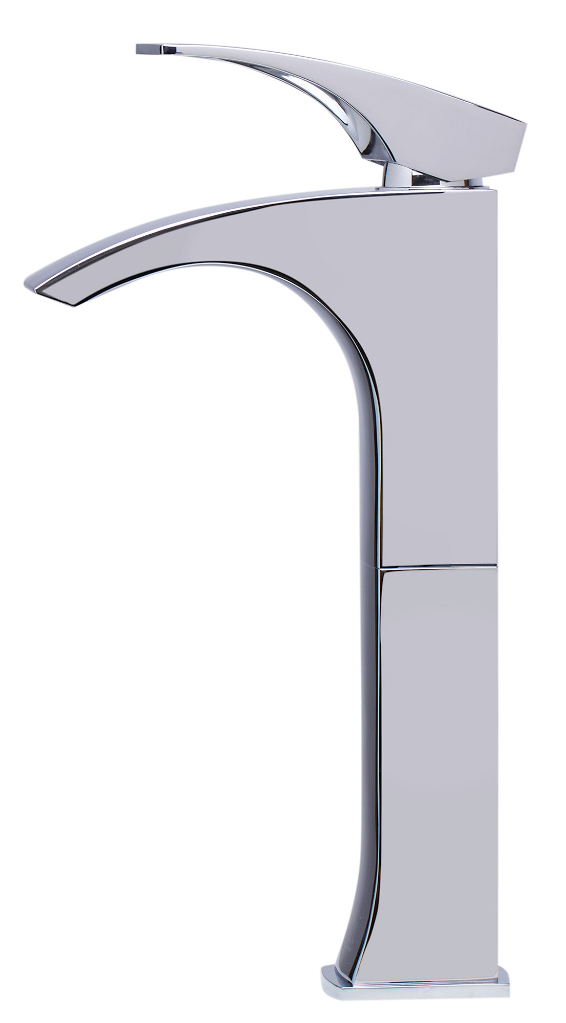 ALFI brand AB1587-PC Tall Polished Chrome Single Lever Bathroom Faucet