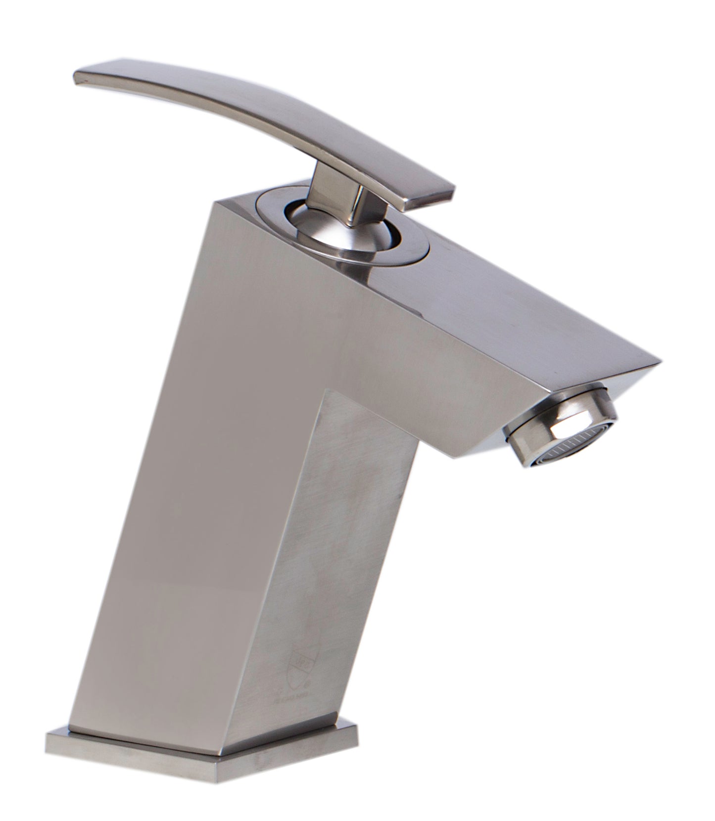 ALFI brand AB1628-BN Brushed Nickel Single Lever Bathroom Faucet