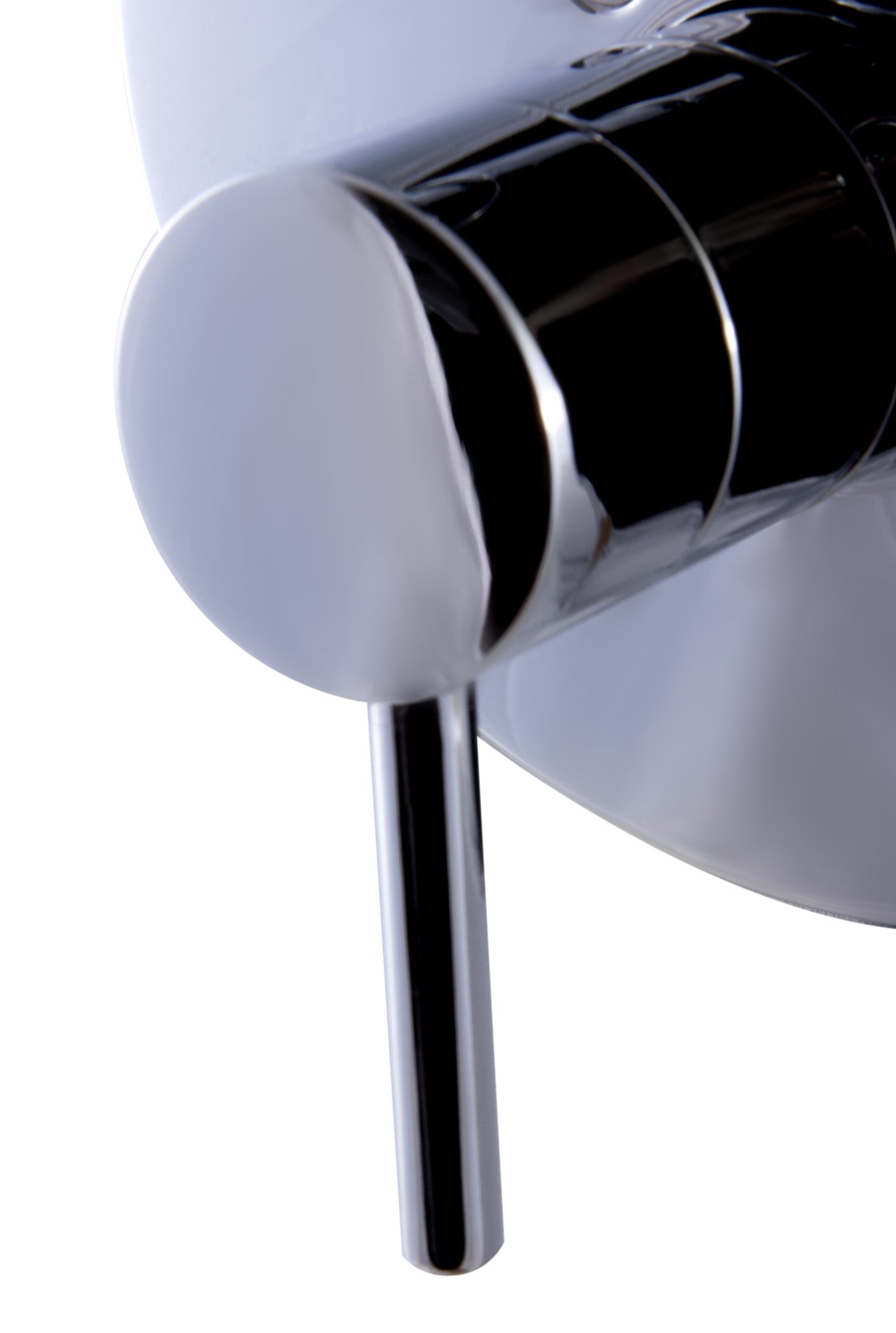 ALFI brand Polished Chrome Pressure Balanced Round Shower Mixer with Diverter