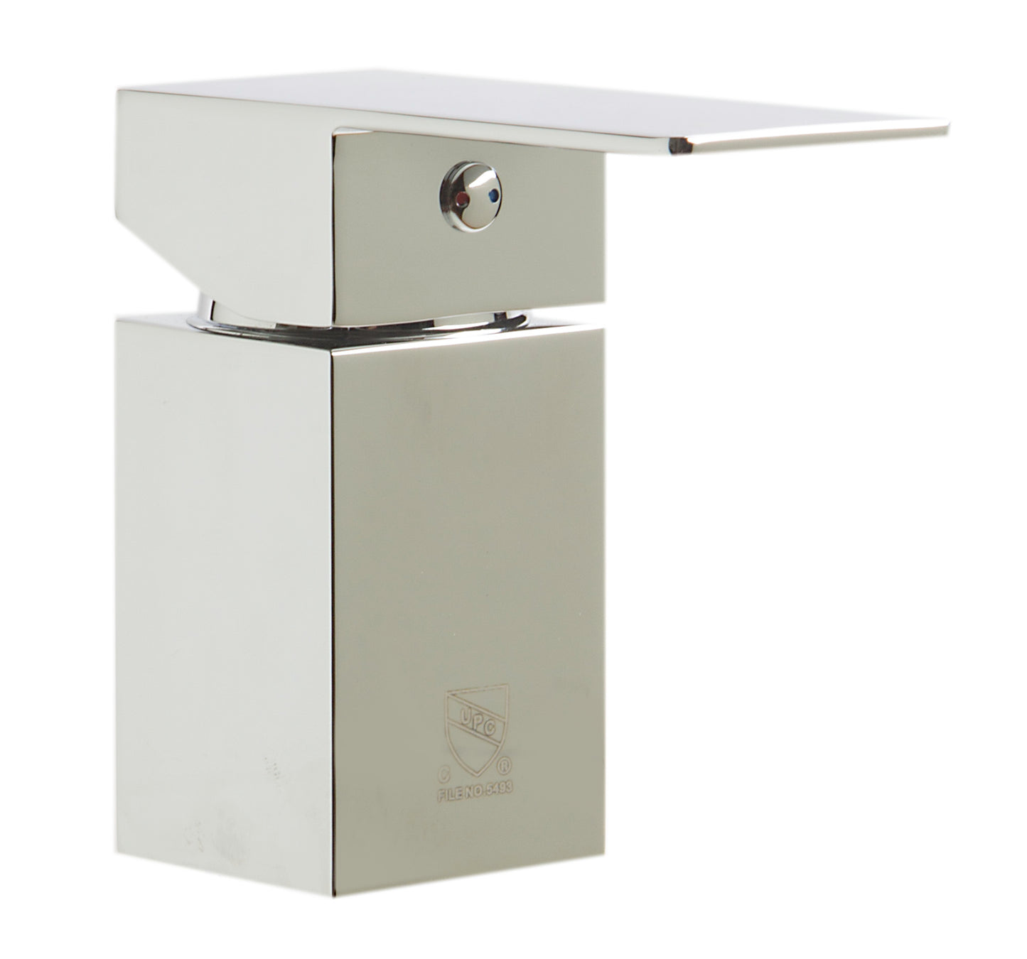 ALFI brand Deck Mounted Tub Filler and Square Hand Held Shower Head