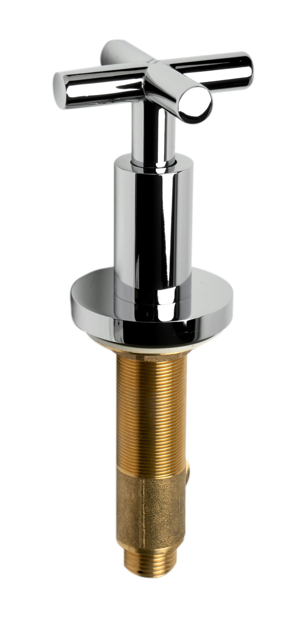 ALFI brand AB2503-PC Deck Mounted Tub Filler with Hand Held Showerhead