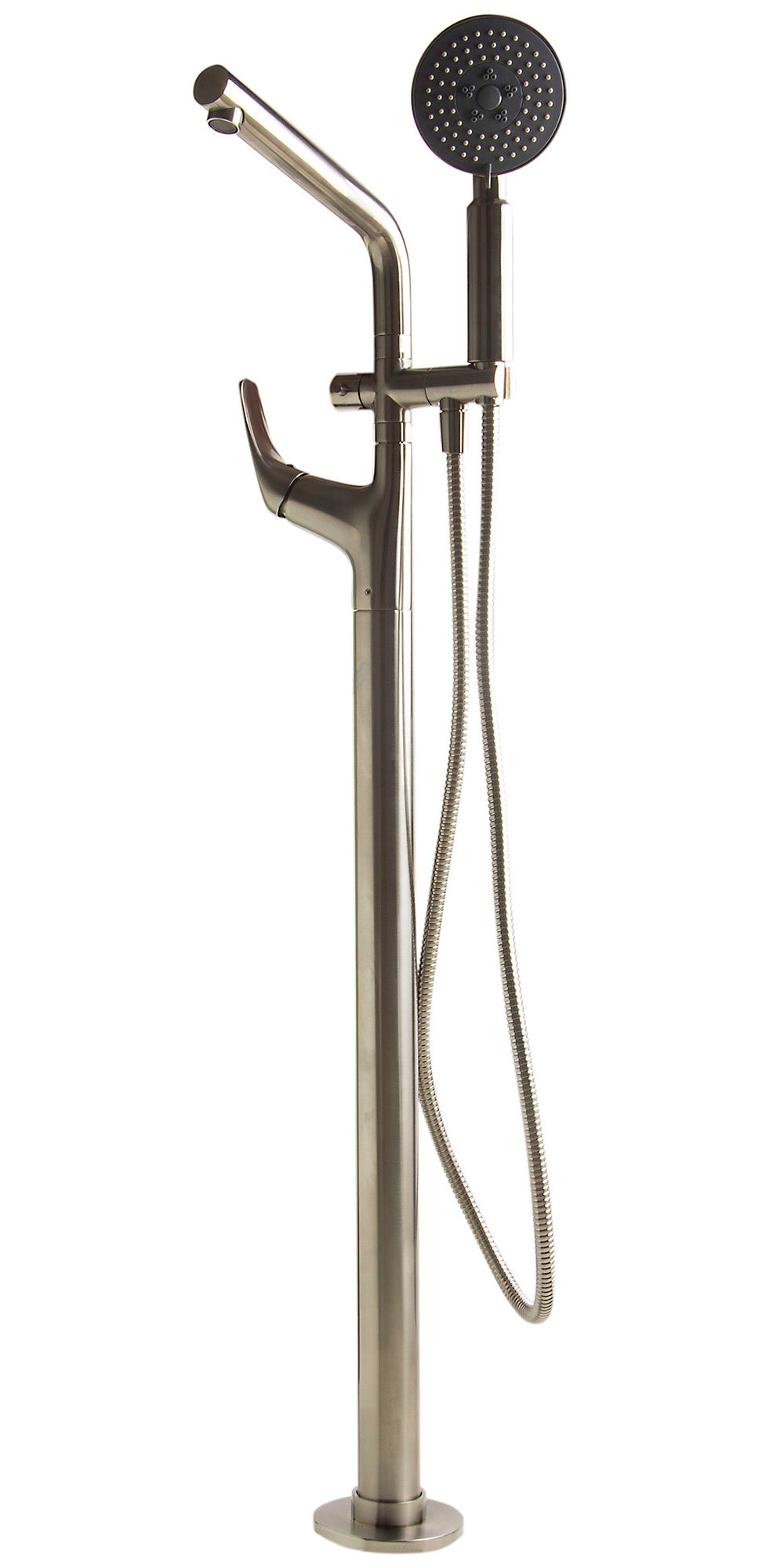 ALFI brand AB2758-BN Brushed Nickel Floor Mounted Tub Filler