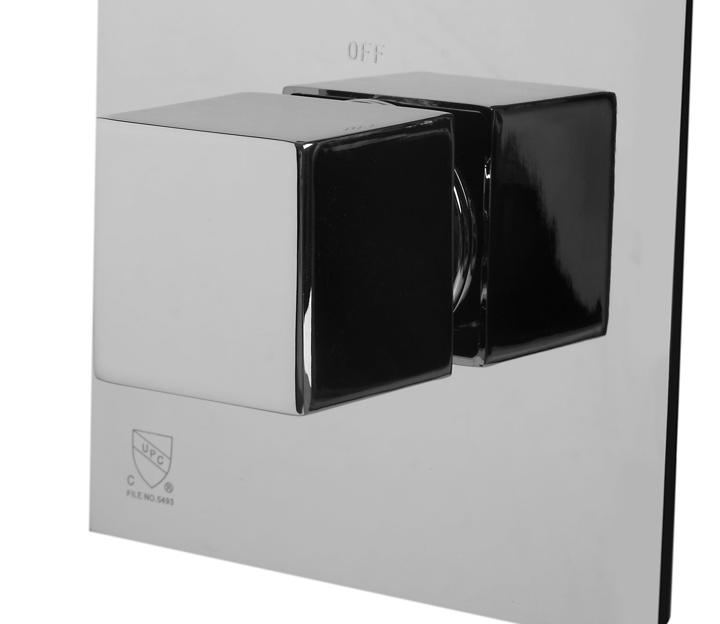 ALFI brand Concealed 4-Way Thermostatic Valve Shower Mixer /w Square Knobs