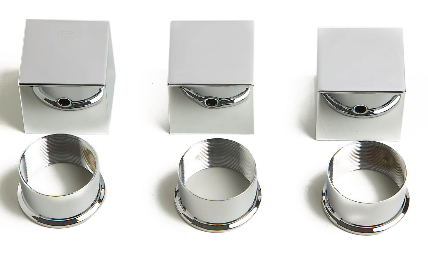 ALFI brand Concealed 4-Way Thermostatic Valve Shower Mixer /w Square Knobs