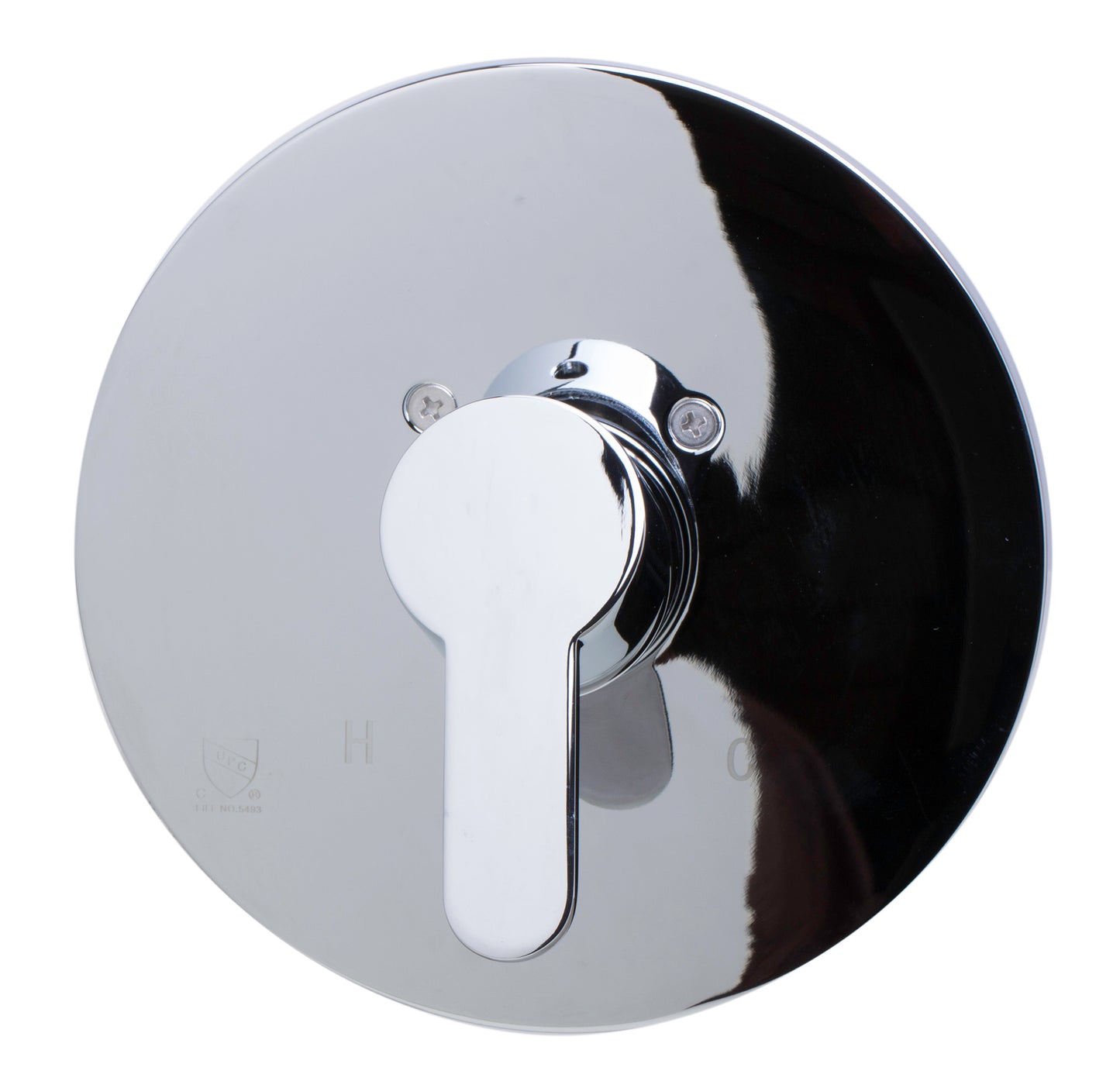 ALFI brand Polished Chrome Shower Valve Mixer with Rounded Lever Handle