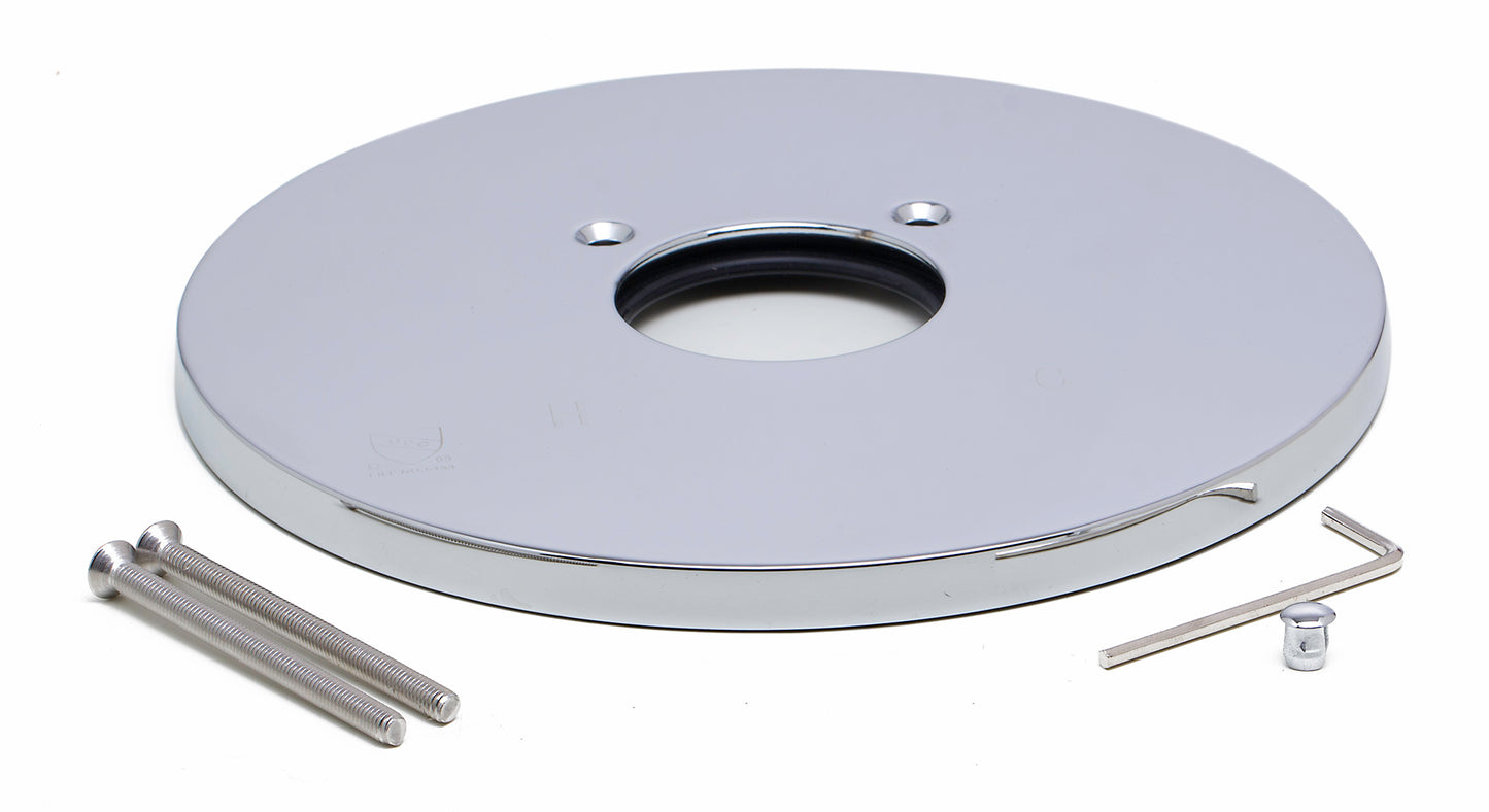 ALFI brand Polished Chrome Shower Valve Mixer with Rounded Lever Handle