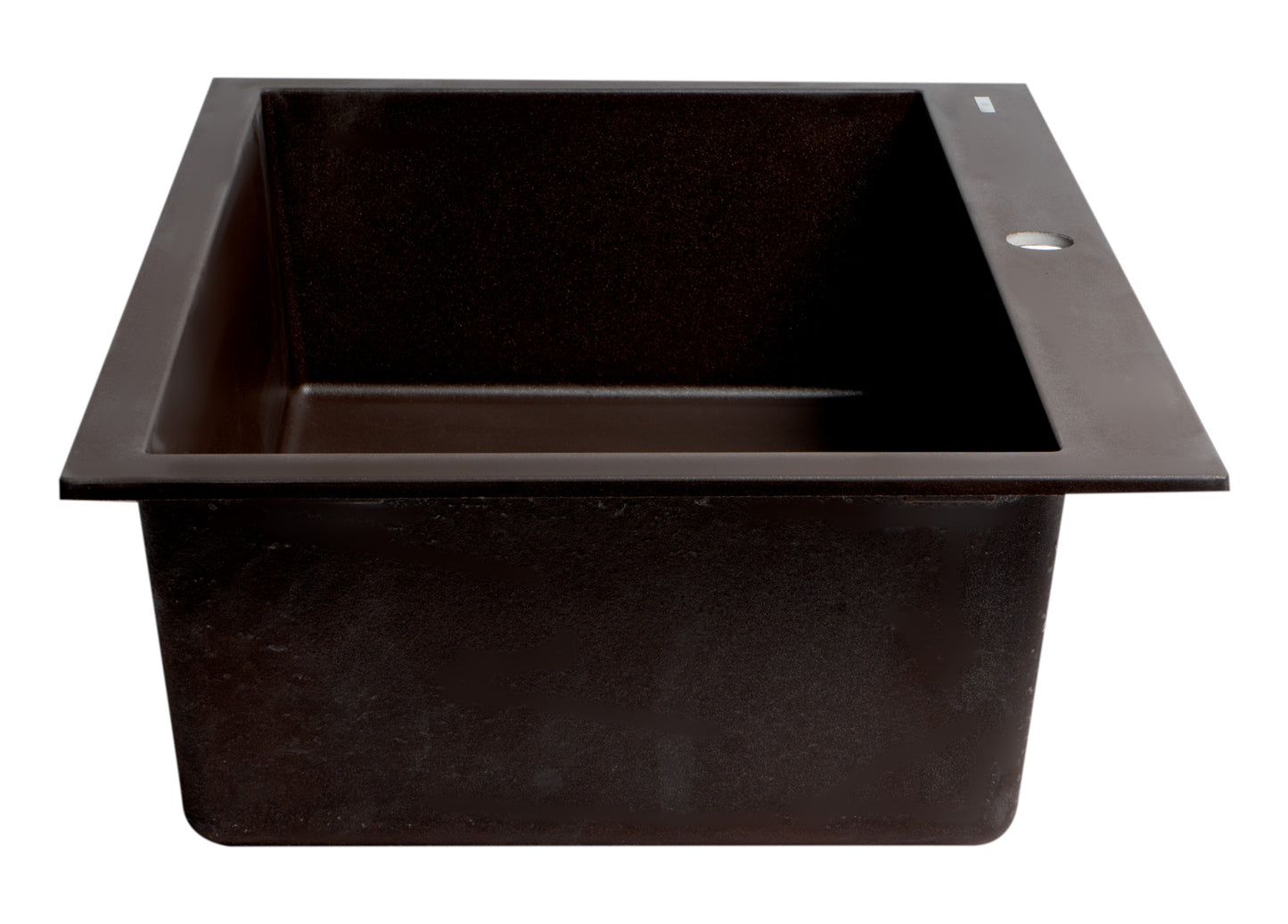 ALFI brand Chocolate 30" Drop-In Single Bowl Granite Composite Kitchen Sink