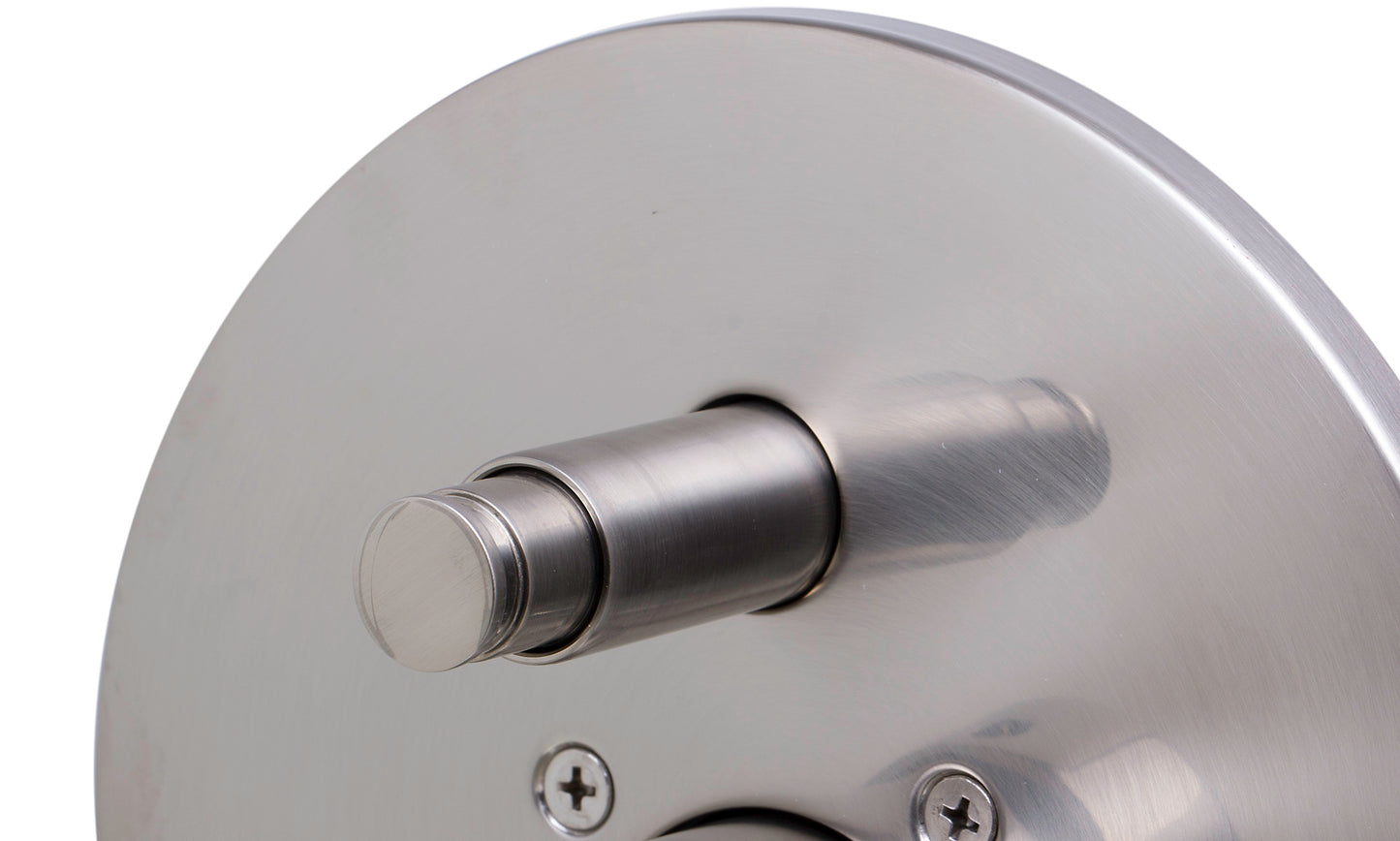 ALFI brandShower Valve Mixer with Rounded Lever Handle and Diverter