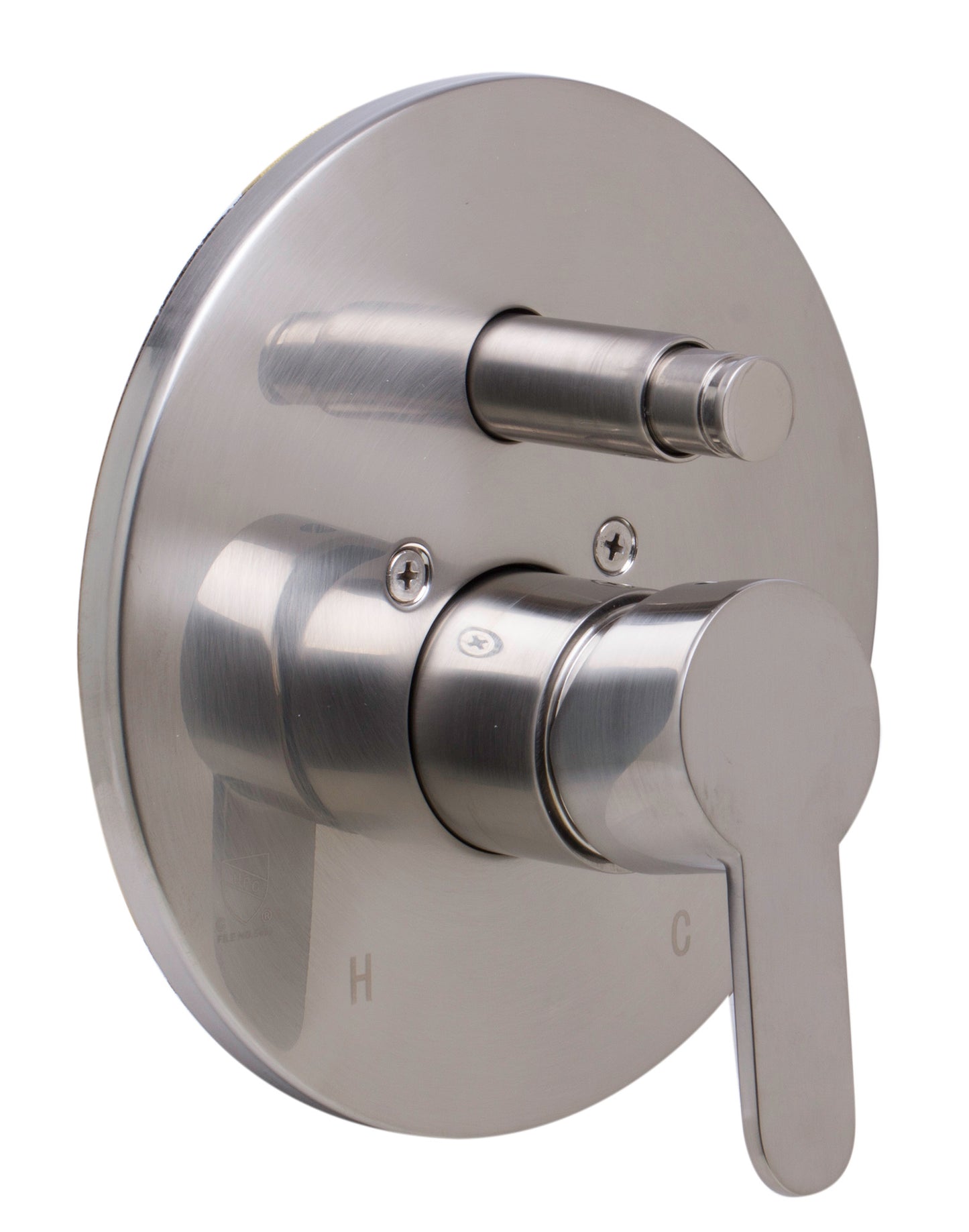 ALFI brandShower Valve Mixer with Rounded Lever Handle and Diverter