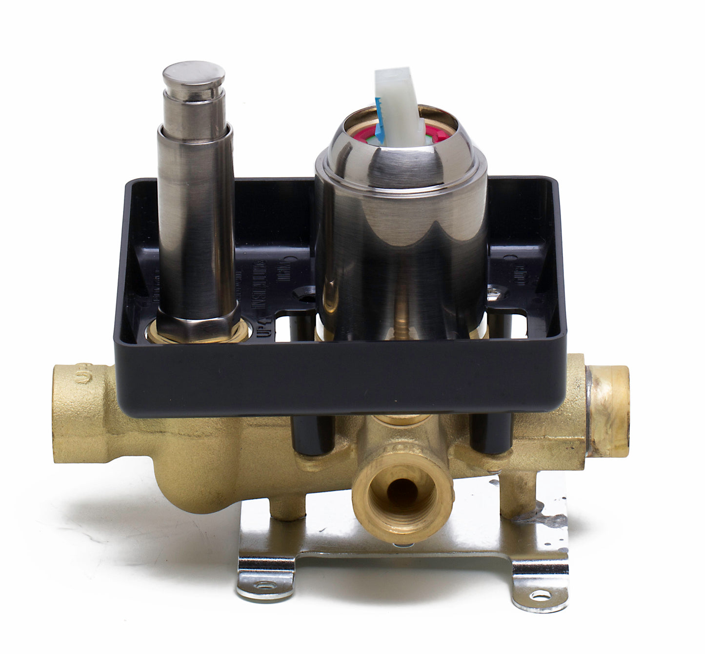 ALFI brandShower Valve Mixer with Rounded Lever Handle and Diverter