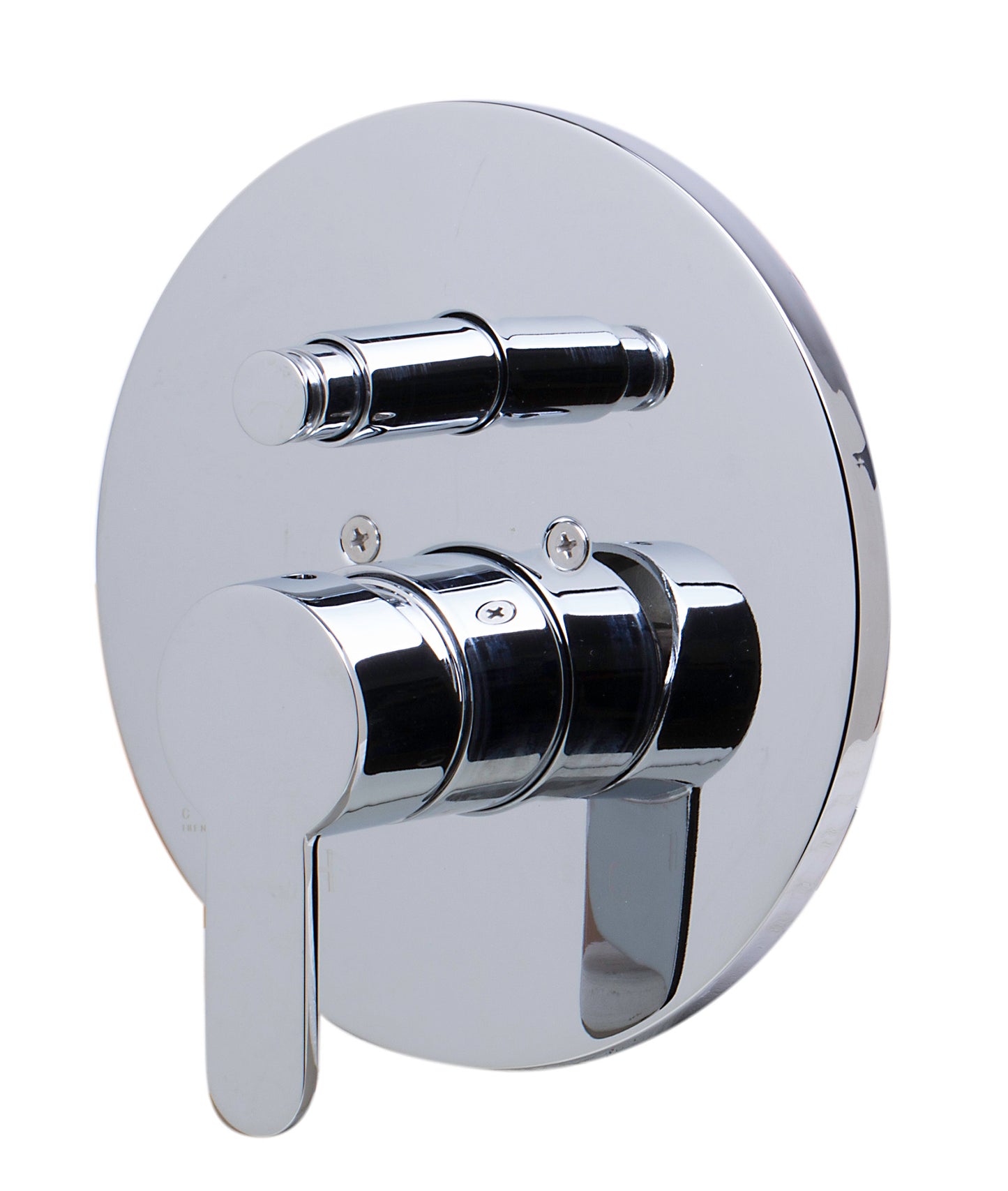 ALFI brand Shower Valve Mixer with Rounded Lever Handle and Diverter