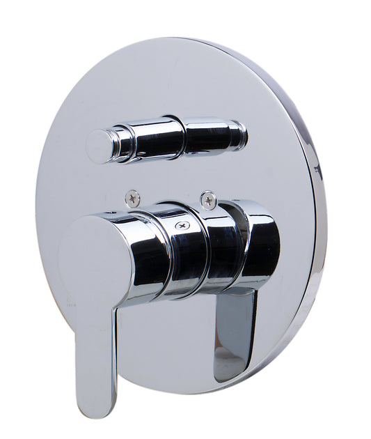 ALFI brand Shower Valve Mixer with Rounded Lever Handle and Diverter