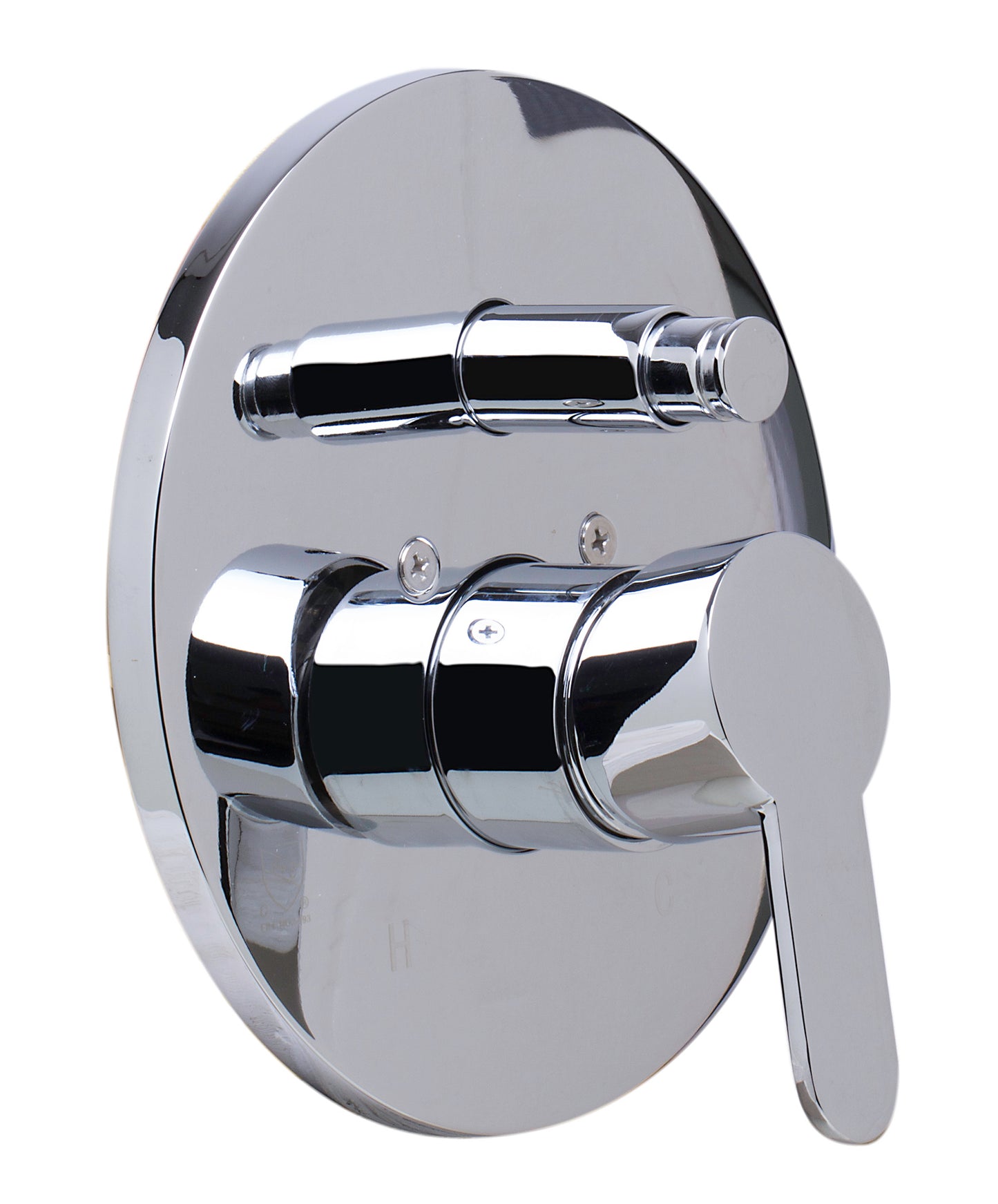 ALFI brand Shower Valve Mixer with Rounded Lever Handle and Diverter