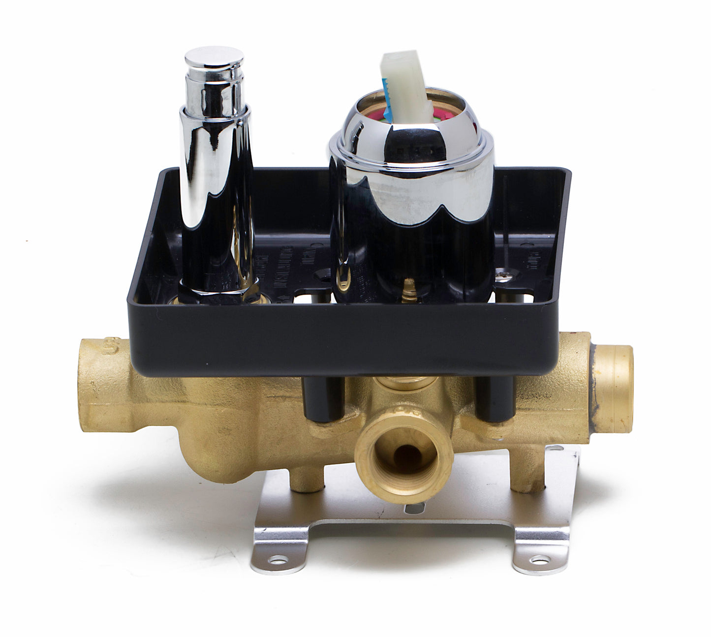 ALFI brand Shower Valve Mixer with Rounded Lever Handle and Diverter