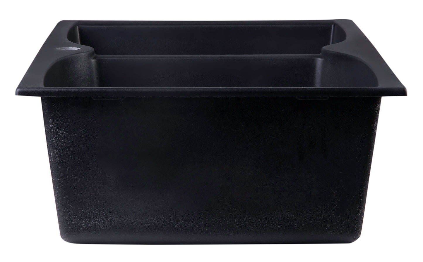 ALFI brand Black 32" Drop-In Double Bowl Granite Composite Kitchen Sink