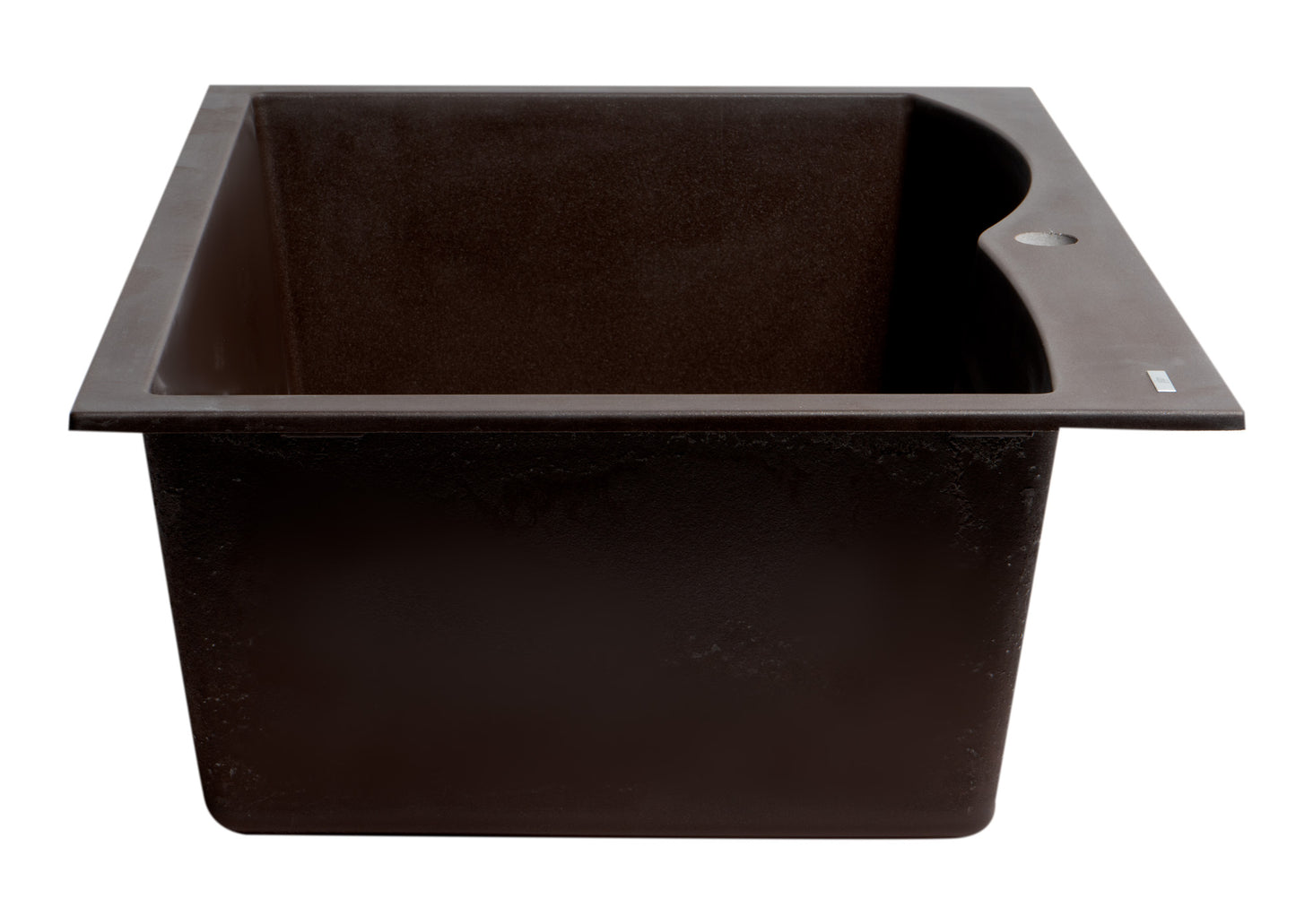 ALFI brand Chocolate 33" Double Bowl Drop In Granite Composite Kitchen Sink