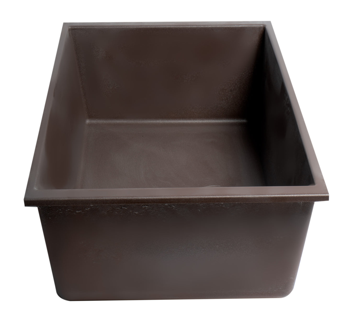ALFI brand Chocolate 33" Single Bowl Undermount Granite Composite Kitchen Sink