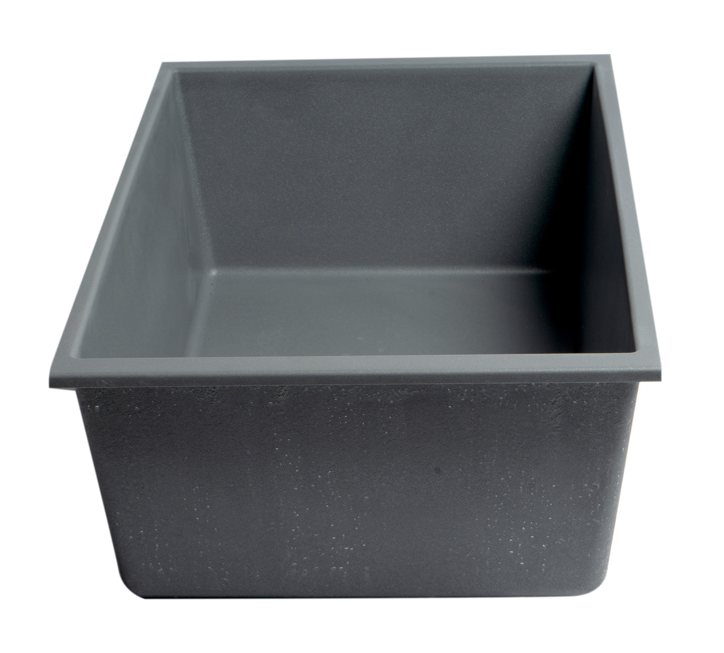 ALFI brand Titanium 33" Single Bowl Undermount Granite Composite Kitchen Sink