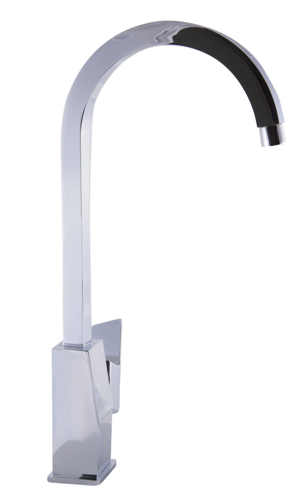 ALFI brand AB3470-PC Polished Chrome Gooseneck Single Hole Bathroom Faucet