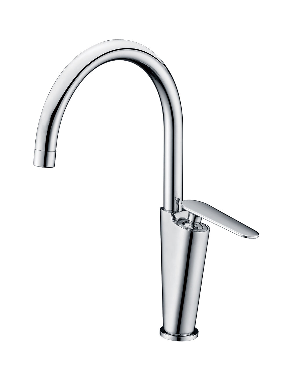 ALFI brand AB3600-PC Polished Chrome Gooseneck Single Hole Bathroom Faucet