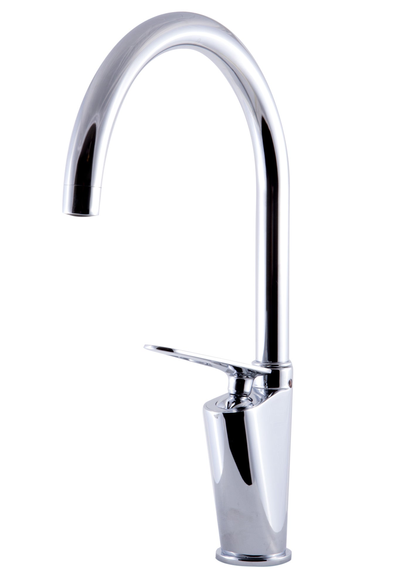 ALFI brand AB3600-PC Polished Chrome Gooseneck Single Hole Bathroom Faucet