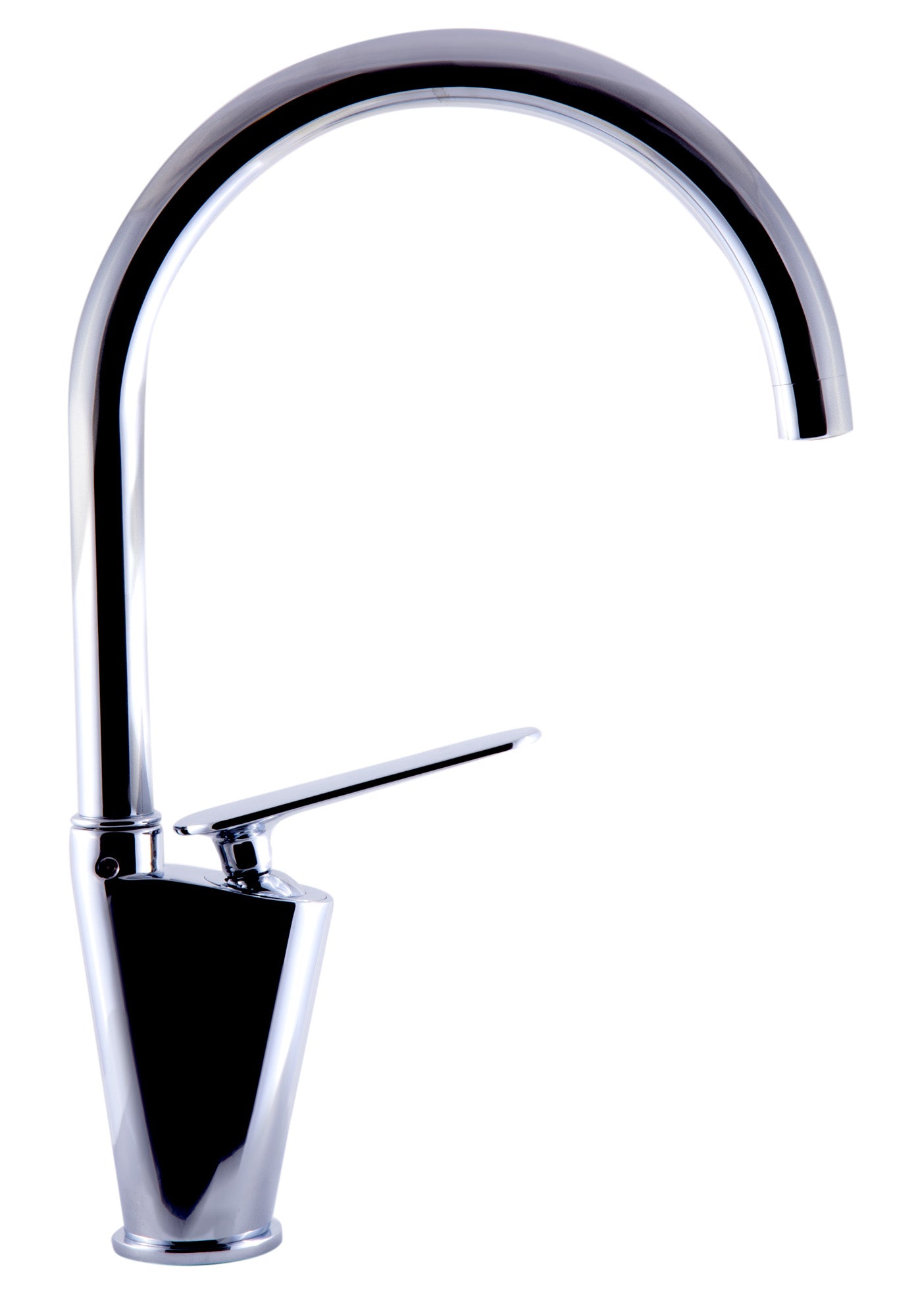 ALFI brand AB3600-PC Polished Chrome Gooseneck Single Hole Bathroom Faucet