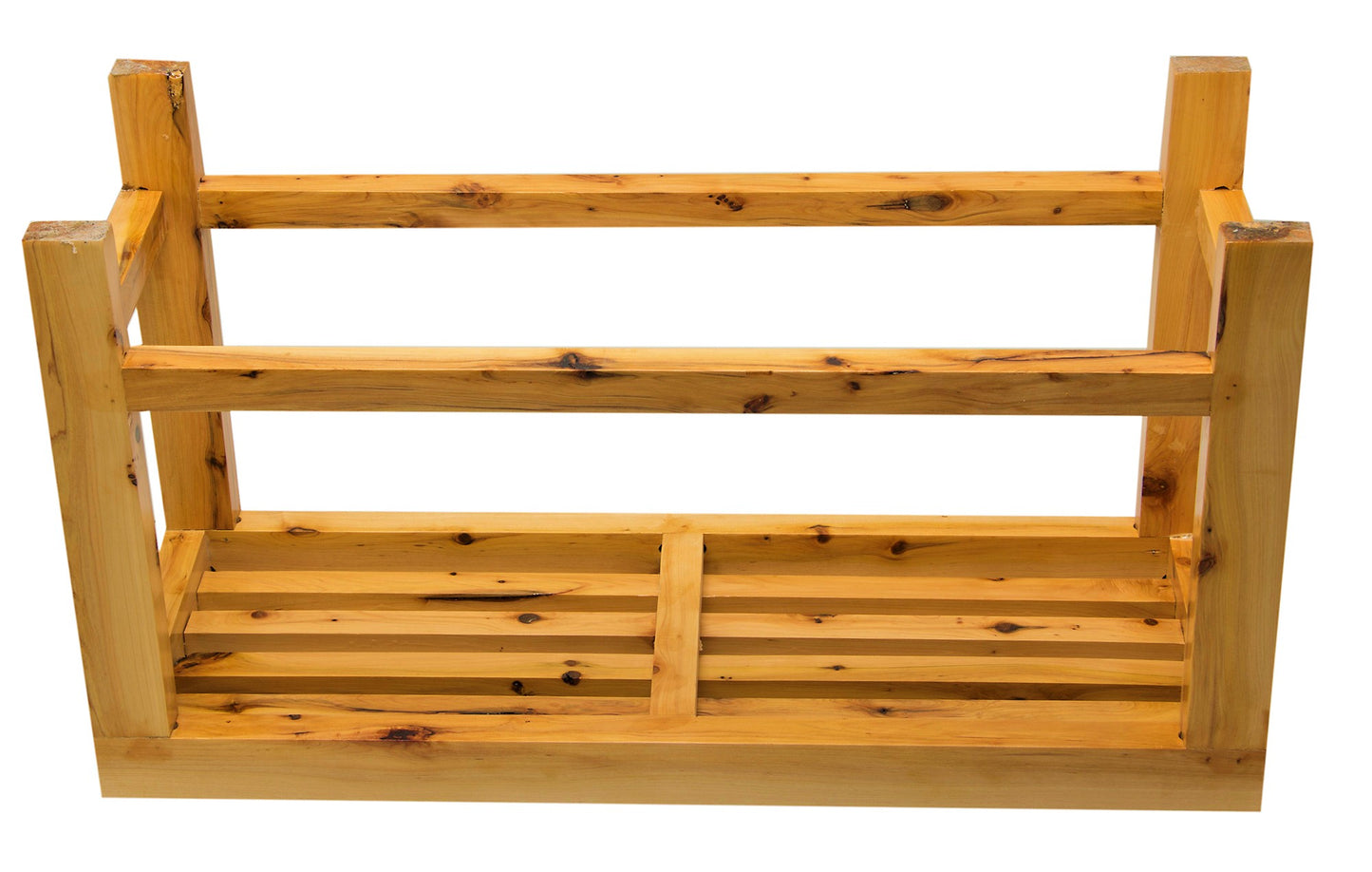 ALFI brand AB4401 26" Solid Wooden Slated Single Person Sitting Bench