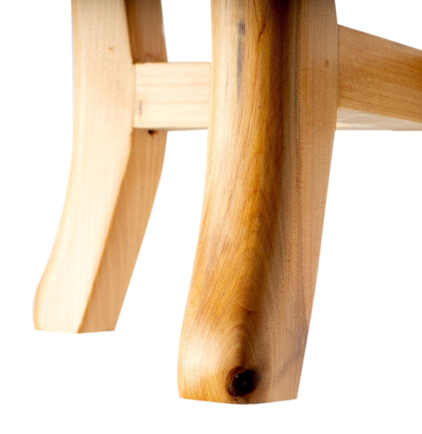 ALFI brand AB4406 11" Cedar Wood Round Stool Multi-Purpose Accessory