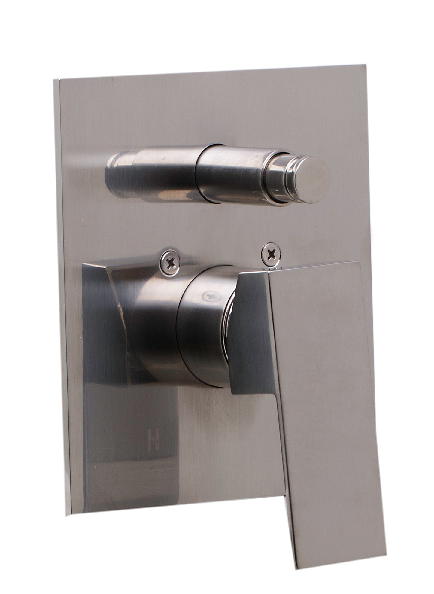 ALFI brandShower Valve Mixer with Square Lever Handle and Diverter