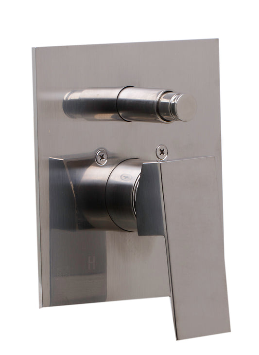 ALFI brandShower Valve Mixer with Square Lever Handle and Diverter
