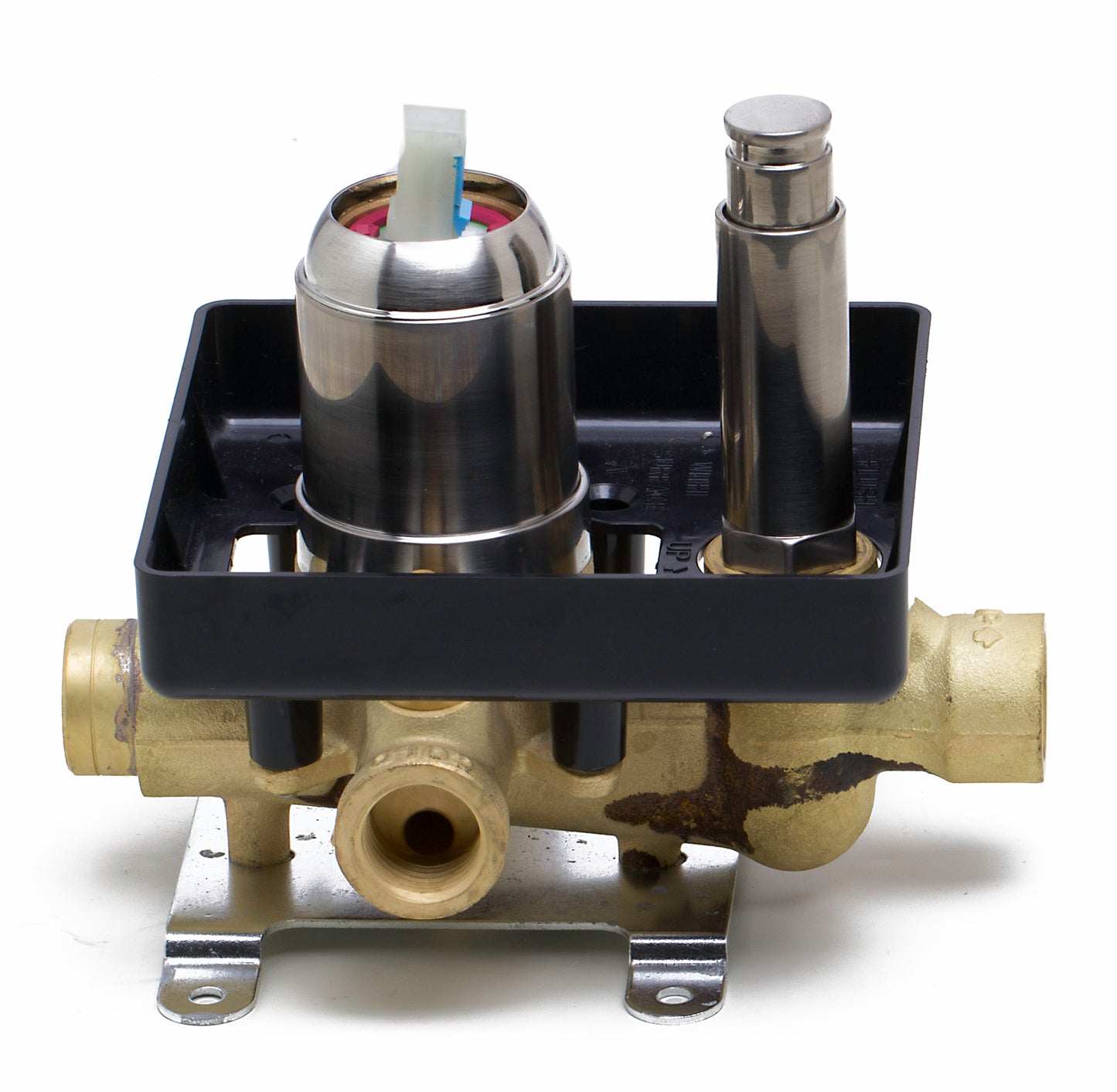 ALFI brandShower Valve Mixer with Square Lever Handle and Diverter