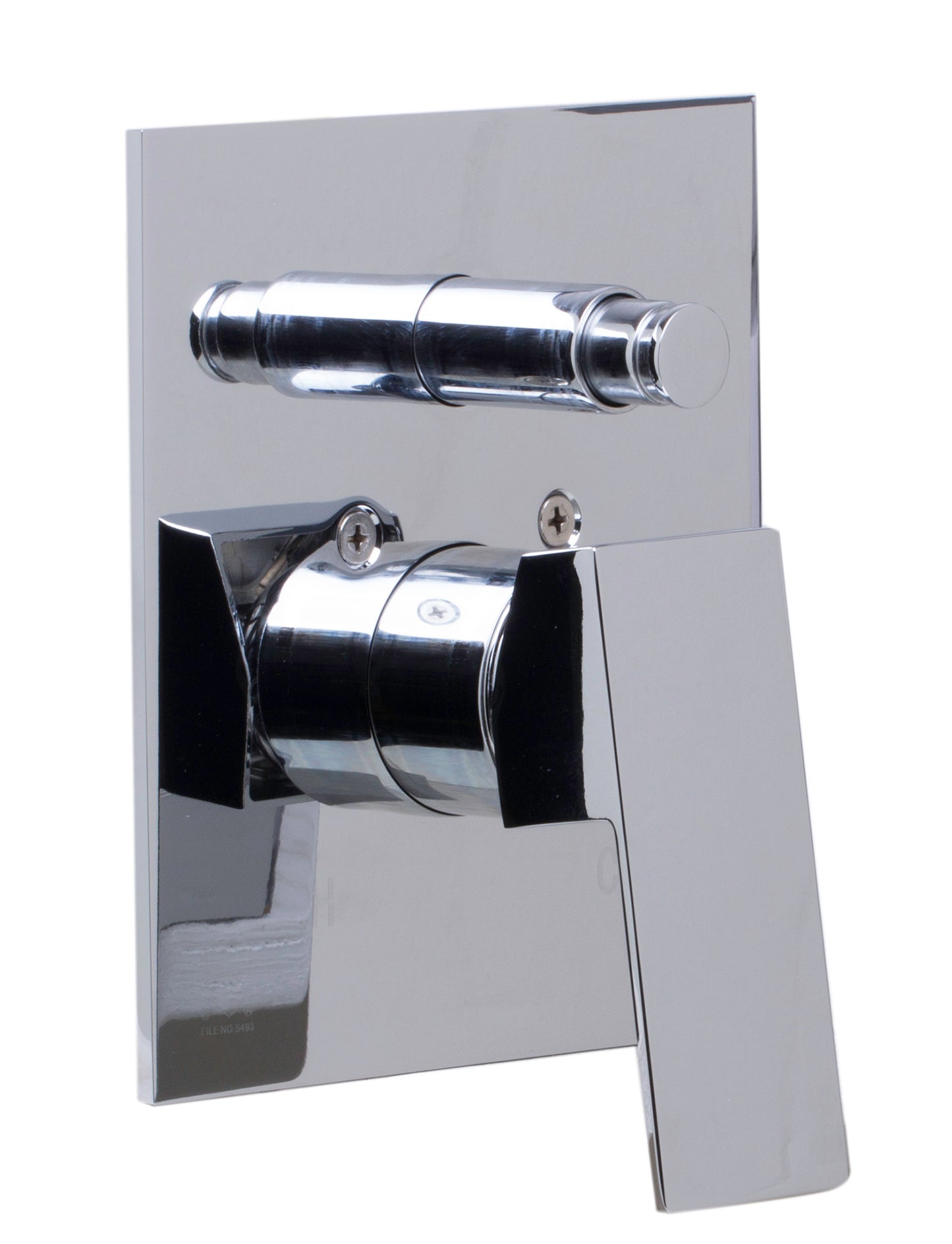 ALFI brand Shower Valve Mixer with Square Lever Handle and Diverter