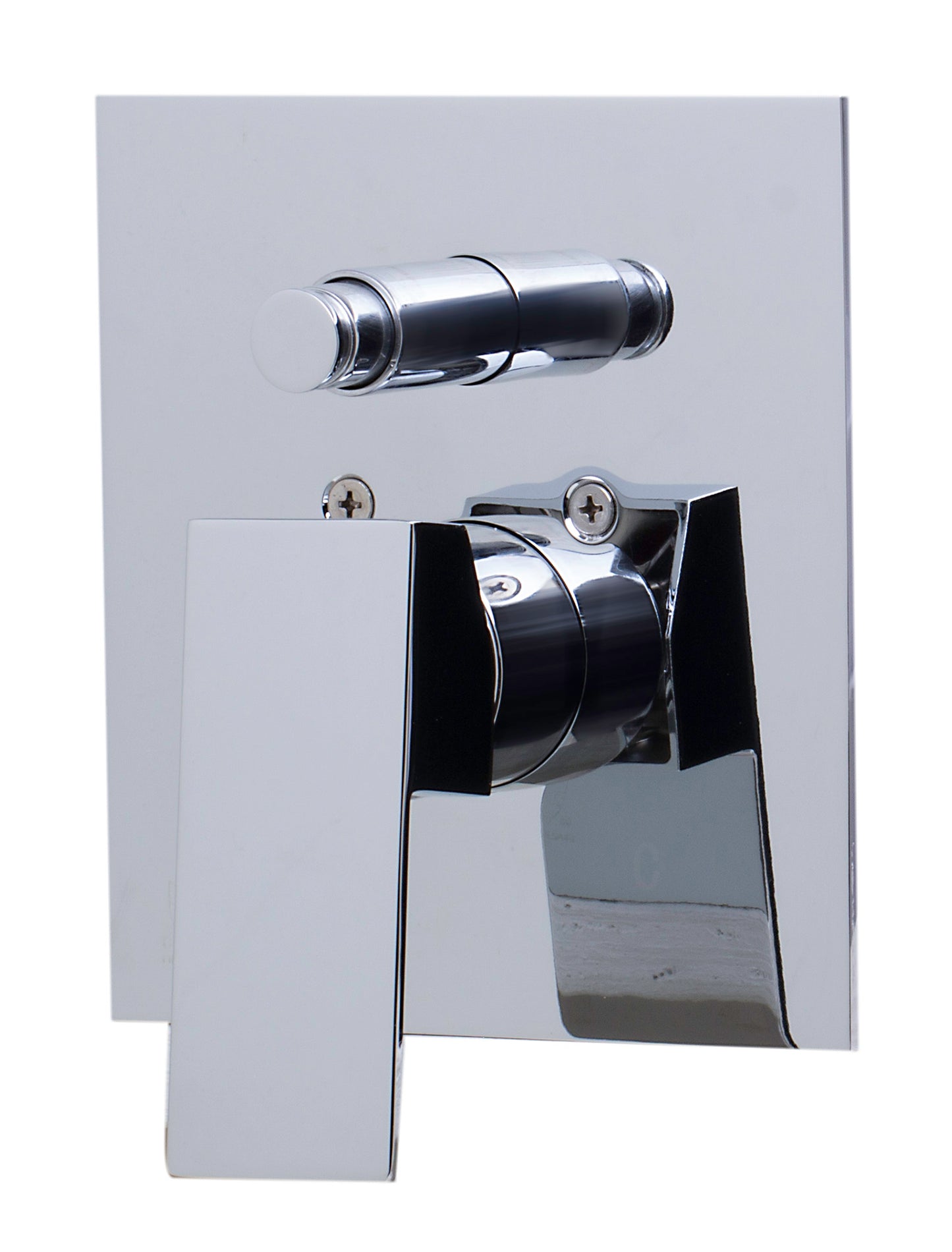 ALFI brand Shower Valve Mixer with Square Lever Handle and Diverter