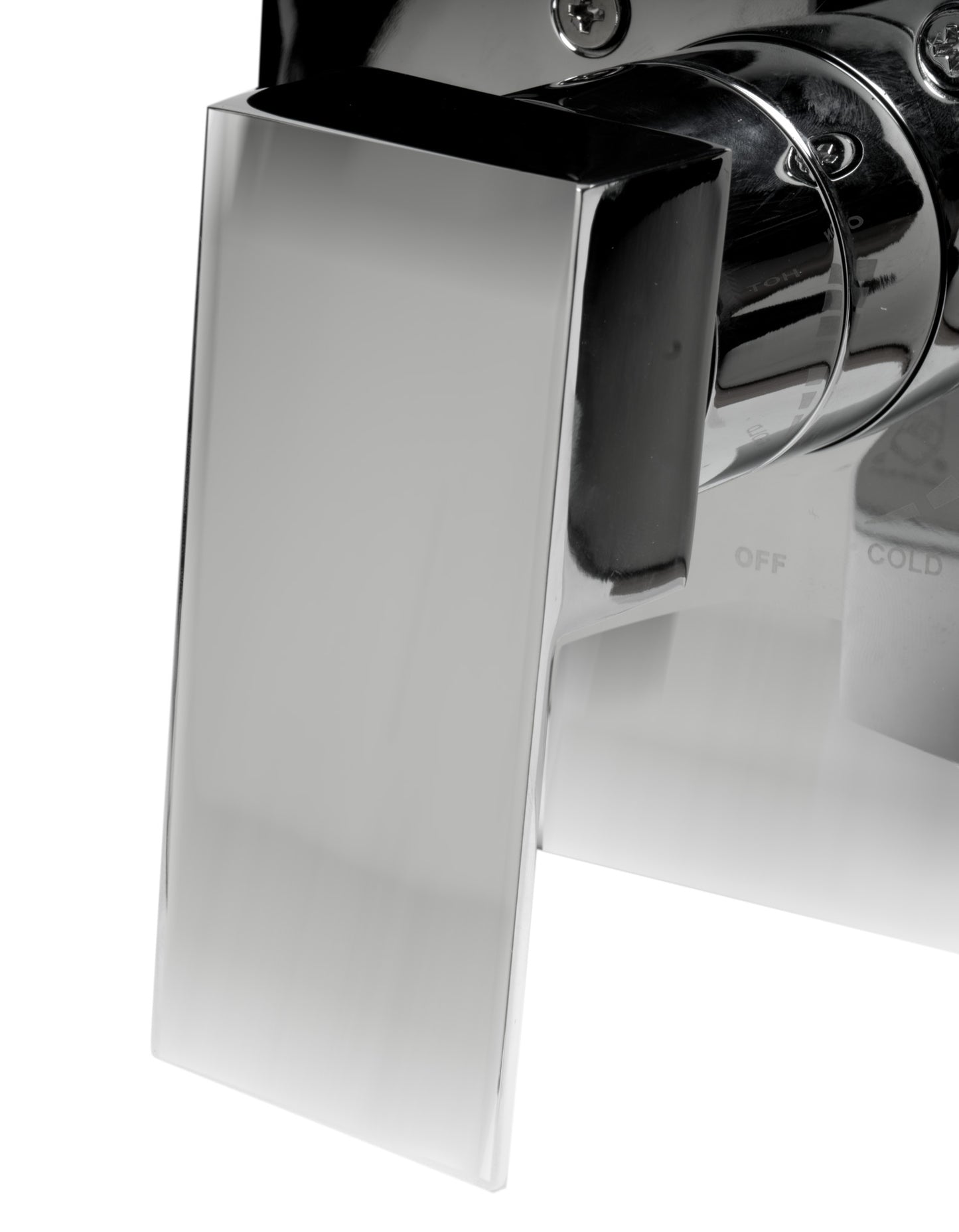 ALFI brand Polished Chrome Modern Square Pressure Balanced Shower Mixer