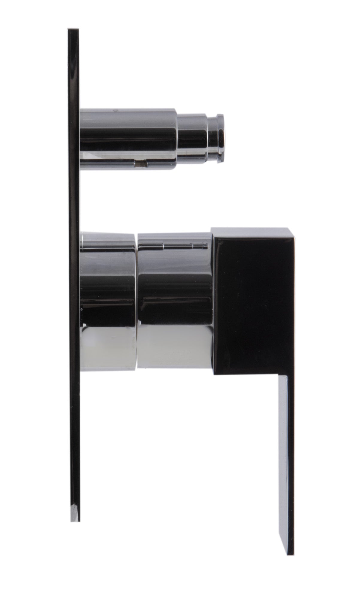 ALFI brand Modern Square Pressure Balanced Shower Mixer with Diverter