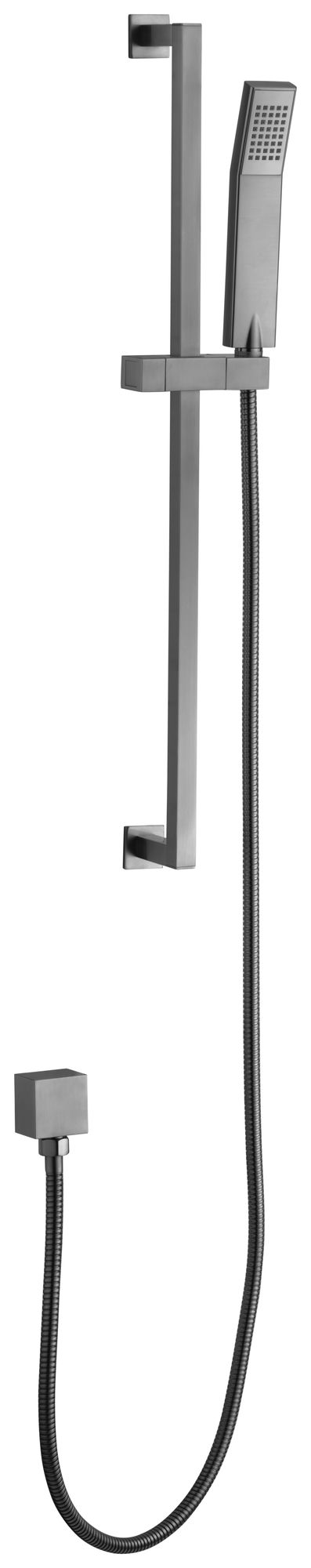 ALFI brand AB7606-BNSliding Rail Hand Held Shower Head Set with Hose