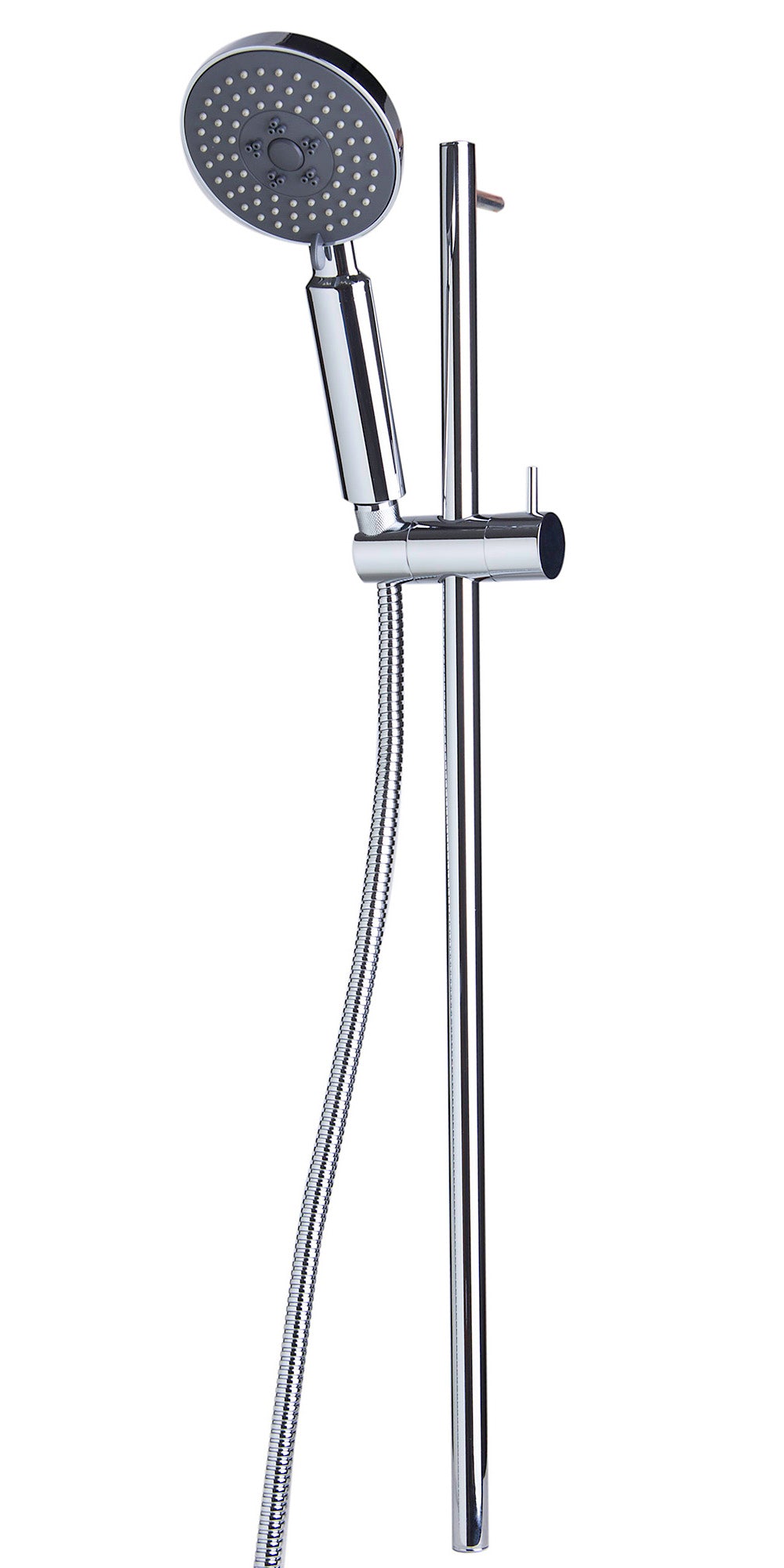 ALFI brand AB7938-PC Sliding Rail Hand Held Shower Head Set with Hose
