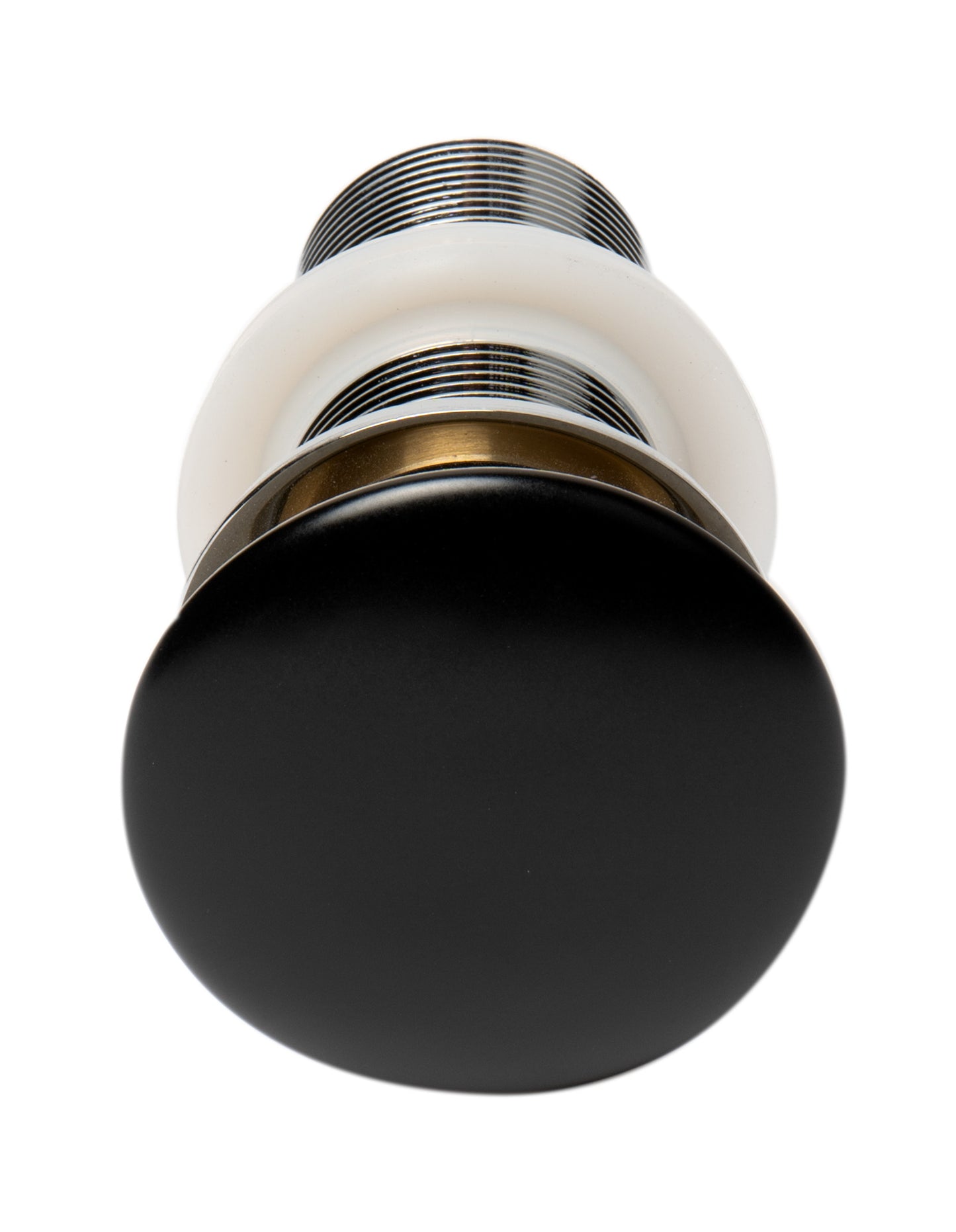 ALFI brand Ceramic Mushroom Top Pop Up Drain for Sinks without Overflow
