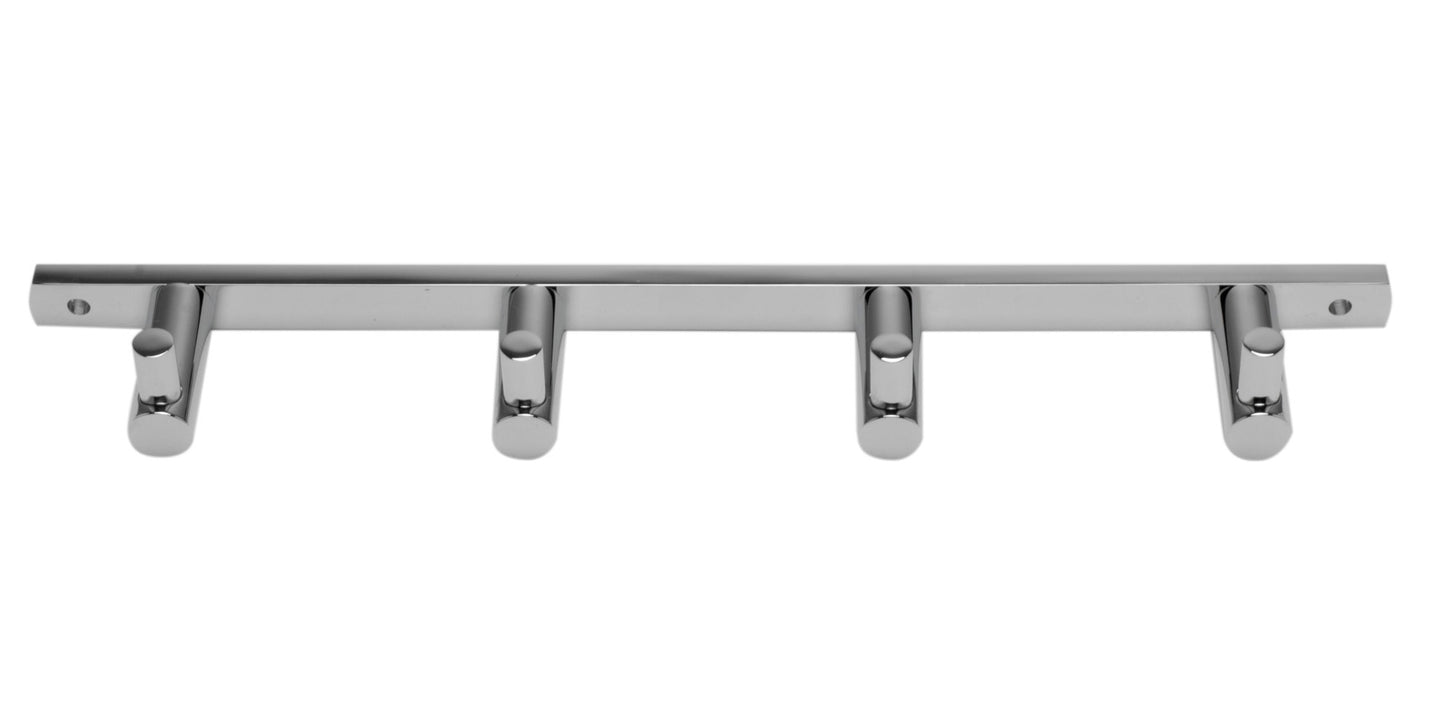 ALFI brand Wall Mounted 4 Prong Robe / Towel Hook Bathroom Accessory