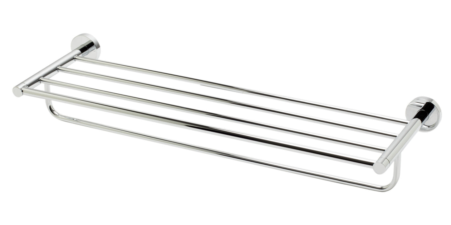 ALFI brand AB9538-PC 26 inch Towel Bar & Shelf Bathroom Accessory
