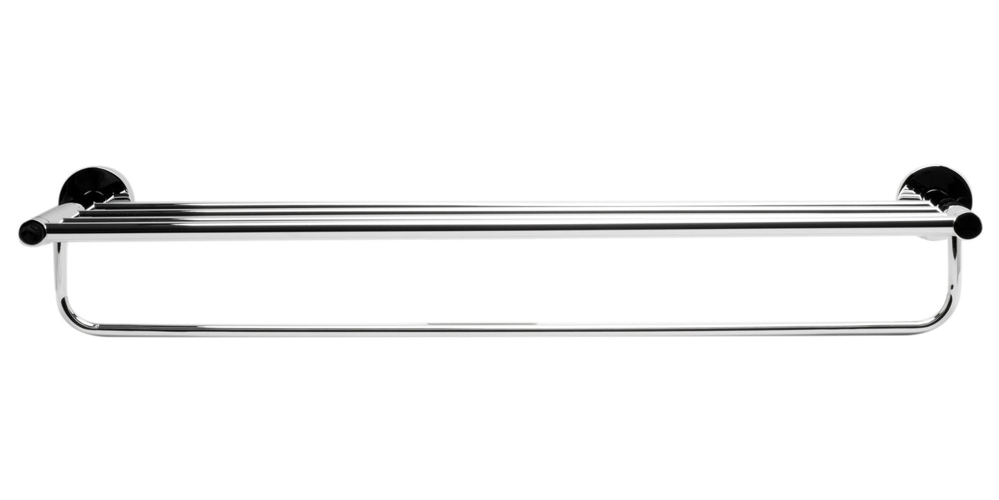 ALFI brand AB9538-PC 26 inch Towel Bar & Shelf Bathroom Accessory