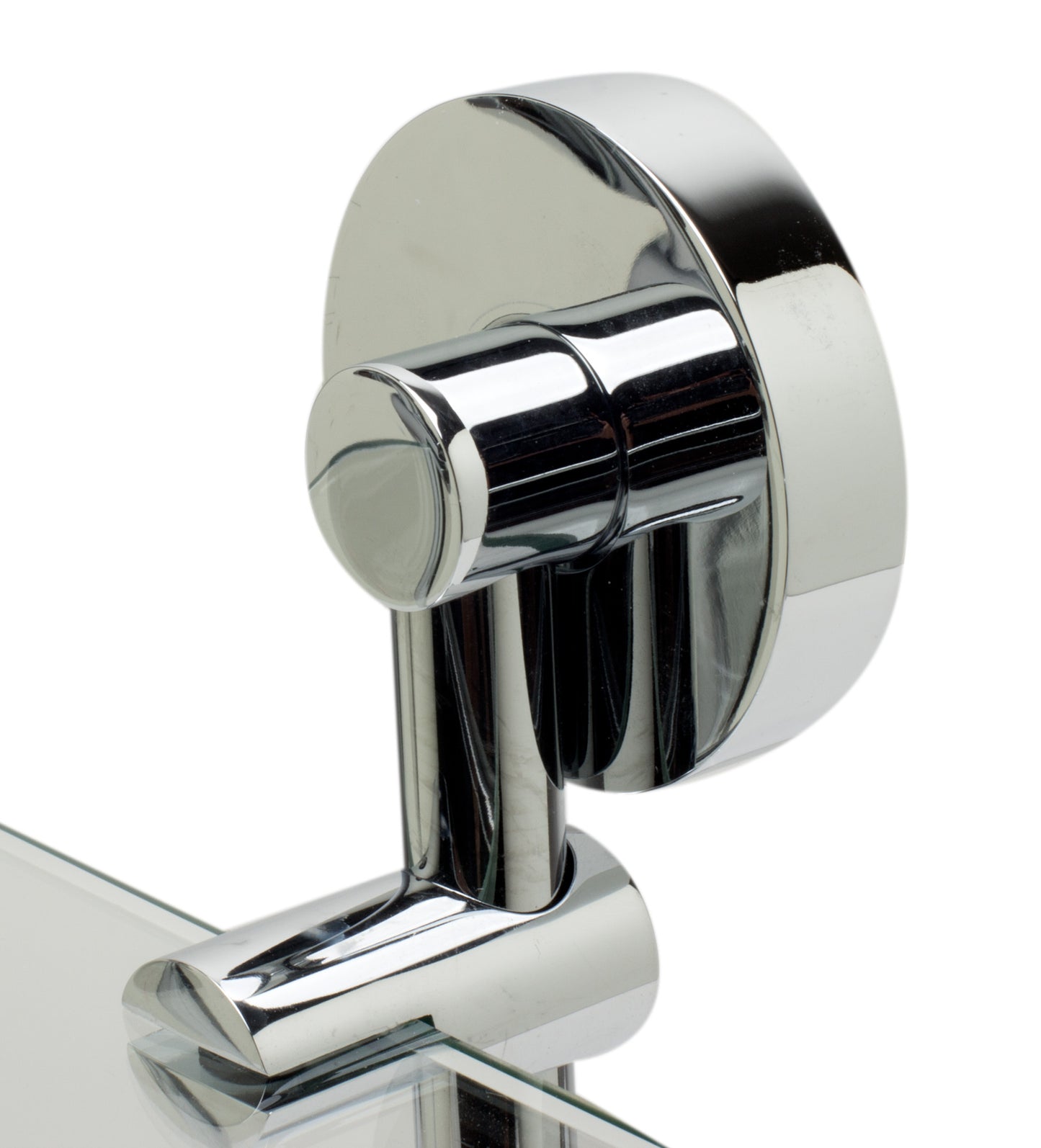 ALFI brand Corner Mounted Double Glass Shower Shelf Bathroom Accessory