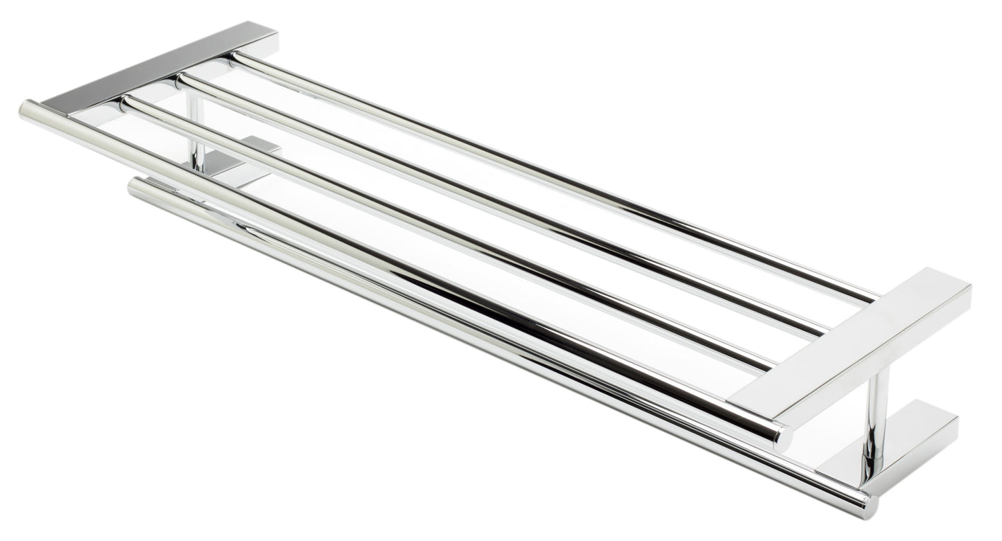 ALFI brand AB9564-PC 26 inch Towel Bar & Shelf Bathroom Accessory
