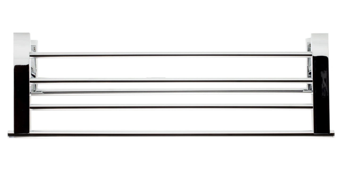 ALFI brand AB9564-PC 26 inch Towel Bar & Shelf Bathroom Accessory