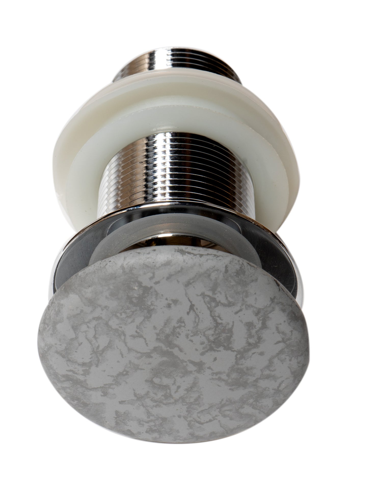 ALFI brand ABCO63TUB 63" Solid Concrete Gray Matte Oval Bathtub