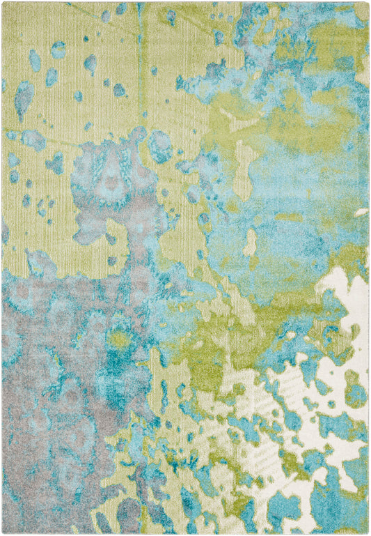 Surya Aberdine Aqua Rug 2'2" X 3'