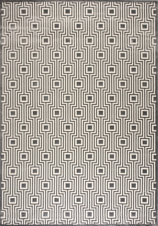 Abington-Ab10054-Gray-7.10 X 10.6 Area Rug